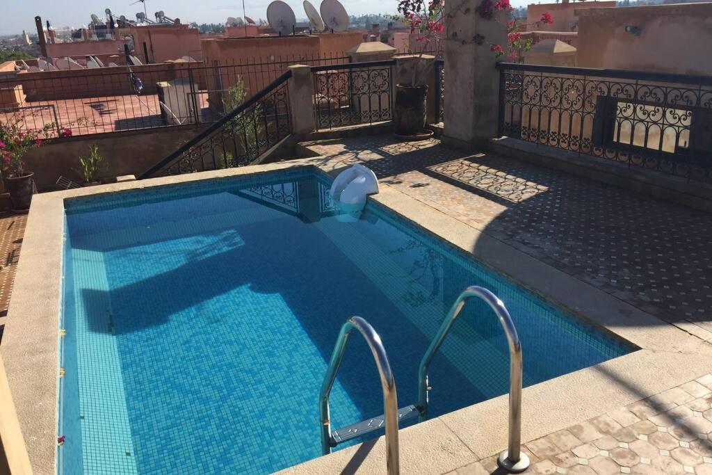 Appartement Tout Confort Avec Possibilite Transport Aeroport มาร์ราเกช ภายนอก รูปภาพ